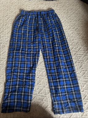 Chaps Blue and Black Plaid Sleep Pants